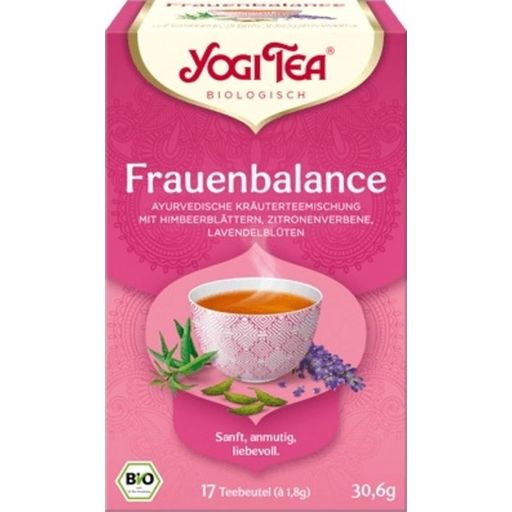Yogi Tea Bio čaj pre ženskú rovnováhu - 17 čajových vrecúšok