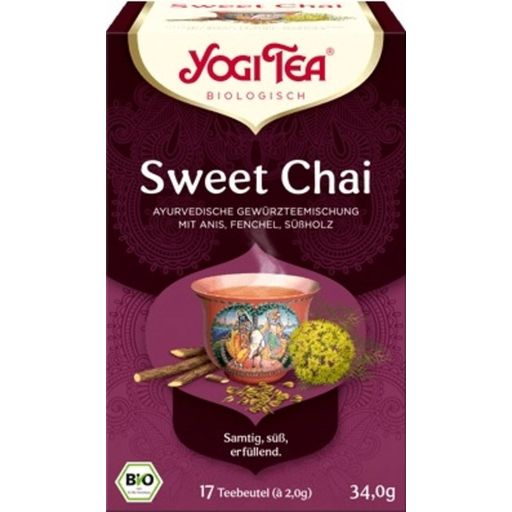 Yogi Tea Té Chai Dulce Bio - 17 bolsas