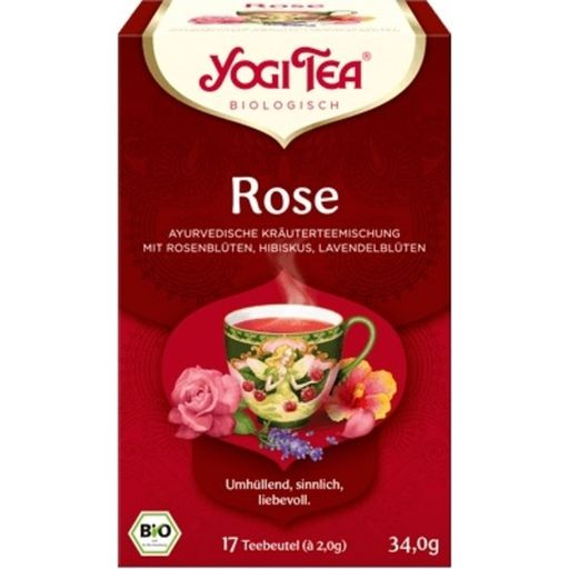 Yogi Tea Tisana Bio alla Rosa - 17 bustine