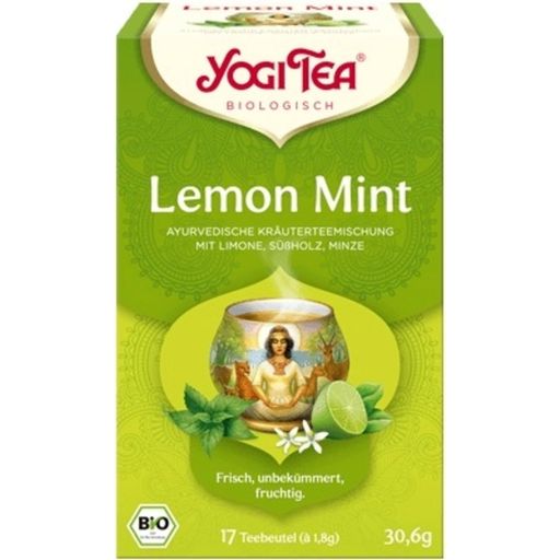 Yogi Tea Organiczna herbata cytryna i mięta - 17 Woreczki