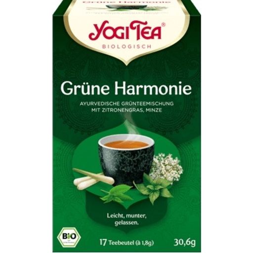 Yogi Tea Organiczna herbata zielona harmonia - 17 Woreczki