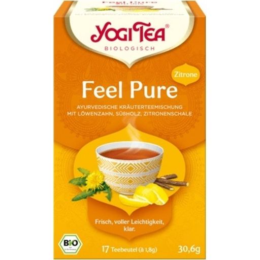 Yogi Tea Tisana Bio "Feel Pure" - limone