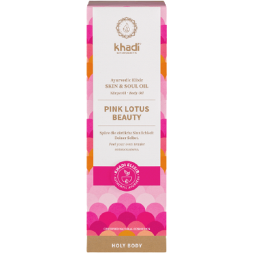 Khadi® Holy Body Kroppsolja Pink Lotus Beauty - 100 ml