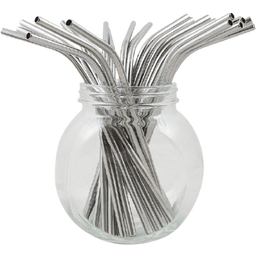 Bambaw Stainless Steel Straws - Silver 
