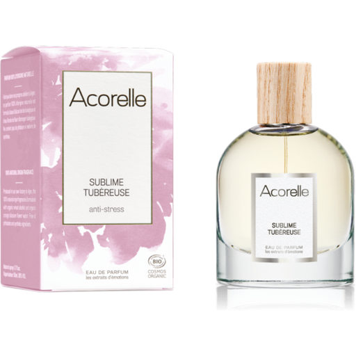 Acorelle Organic Eau de Parfum Sublime Tubereuse - 50ml Spray