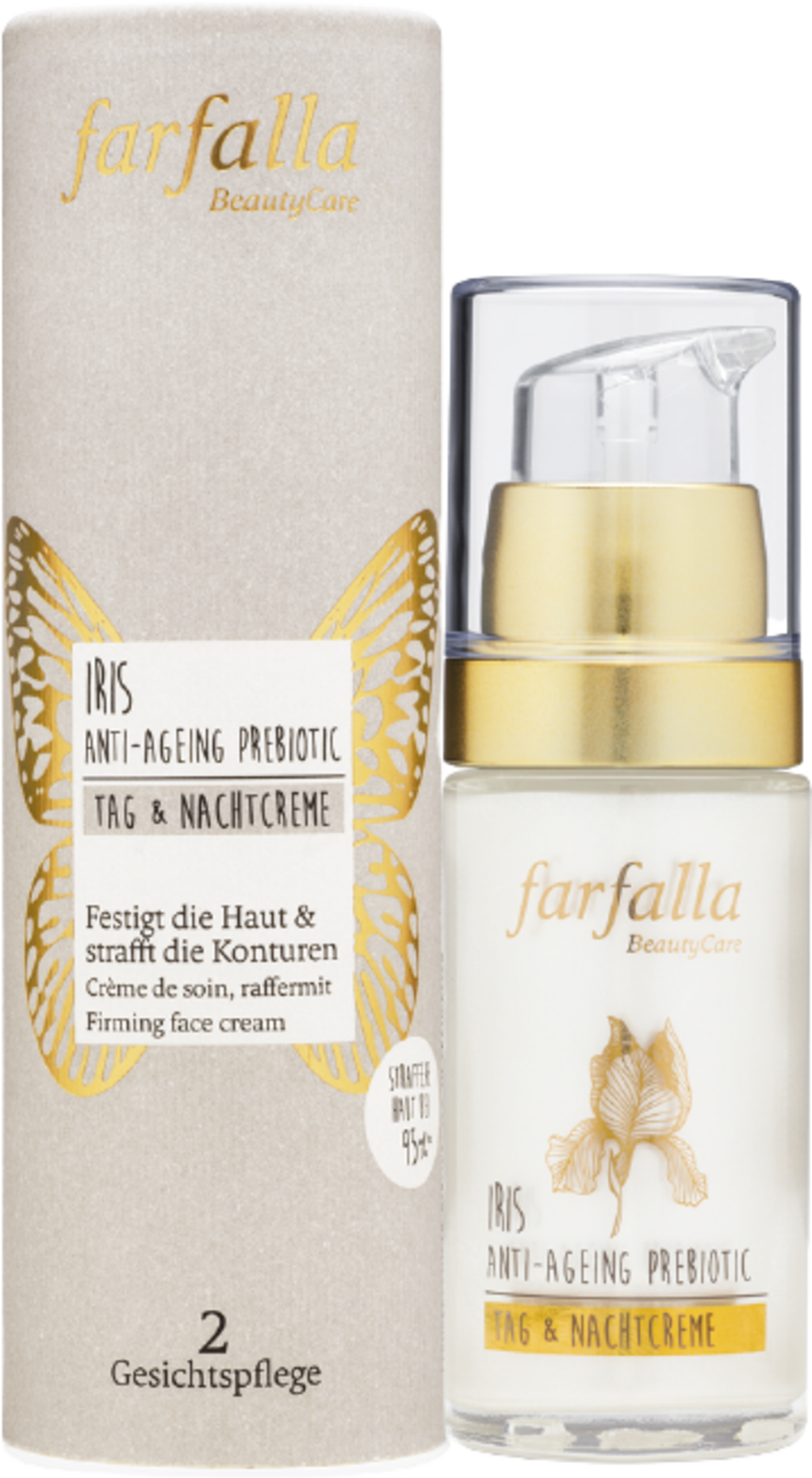 Iris Anti-Ageing Prebiotic Tag & Nachtcreme - 30 ml