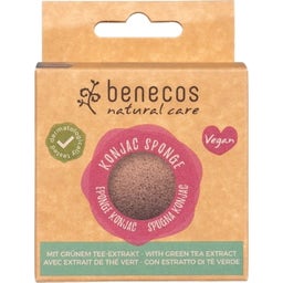 benecos Natural Konjac Sponge - green Tea