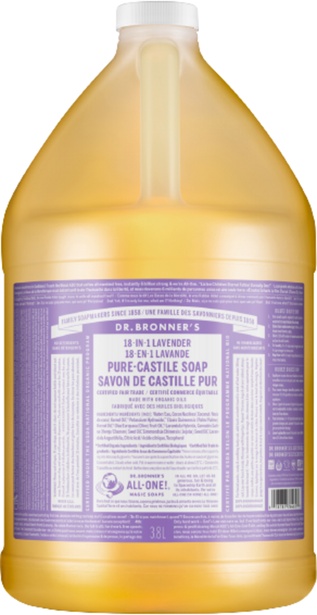 Dr. Bronner's 18in1 Naturseife Lavendel - 3,80 l