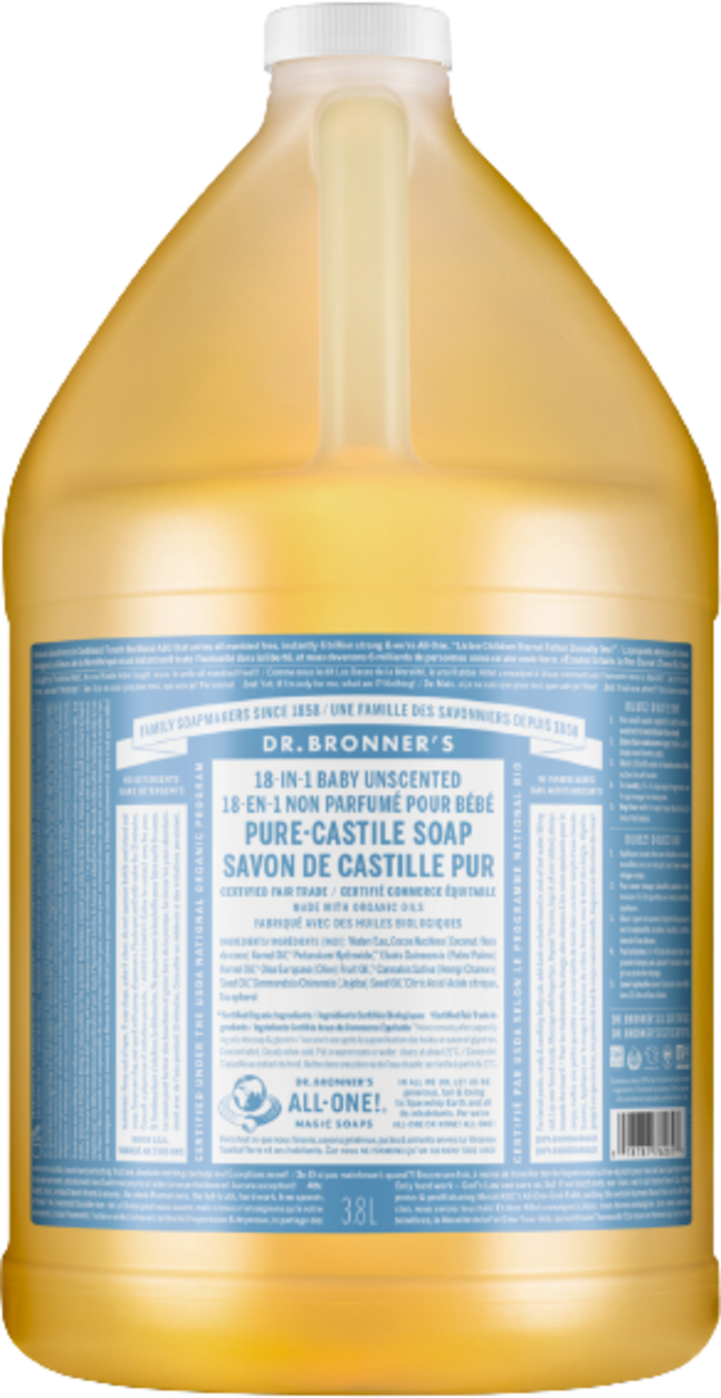 Dr. Bronner's 18in1 Naturseife Baby-Mild - 3,80 l