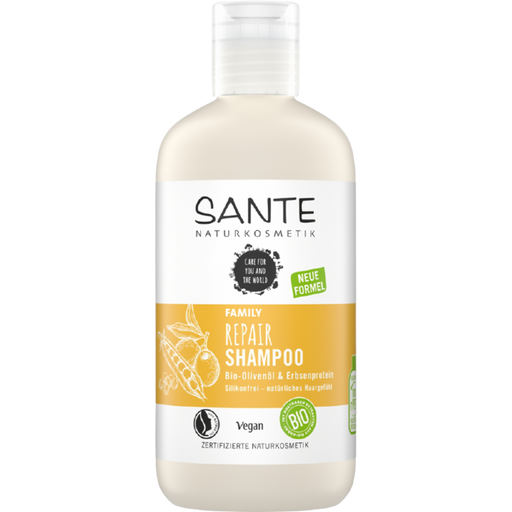 Family Repair šampon s organskim maslinovim uljem i proteinima graška - 250 ml