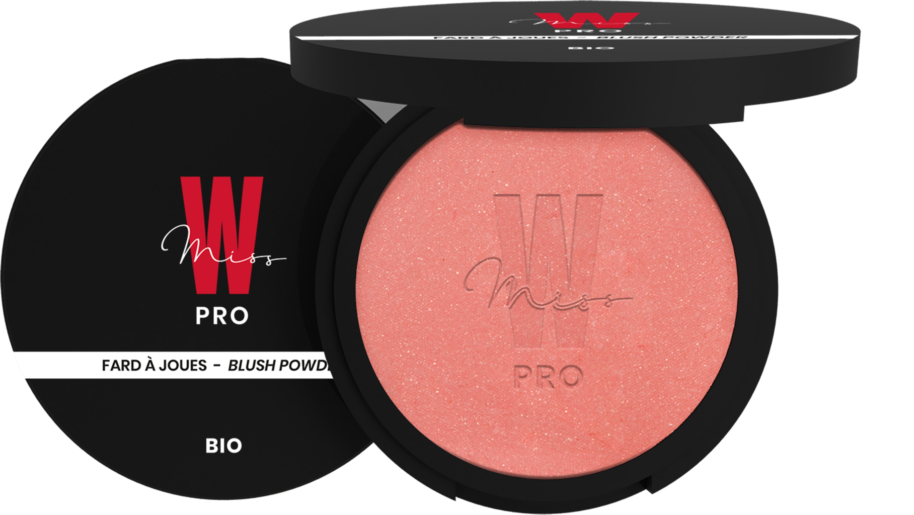Miss W Pro Blush Powder - 54 Powdery Pink