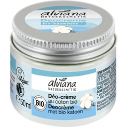 alviana Naturkosmetik Deodorante in Crema al Cotone Bio