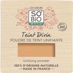 LÉA NATURE SO BiO étic Poudre de Teint Unifiante - Teint Divin - 25 Beige doré