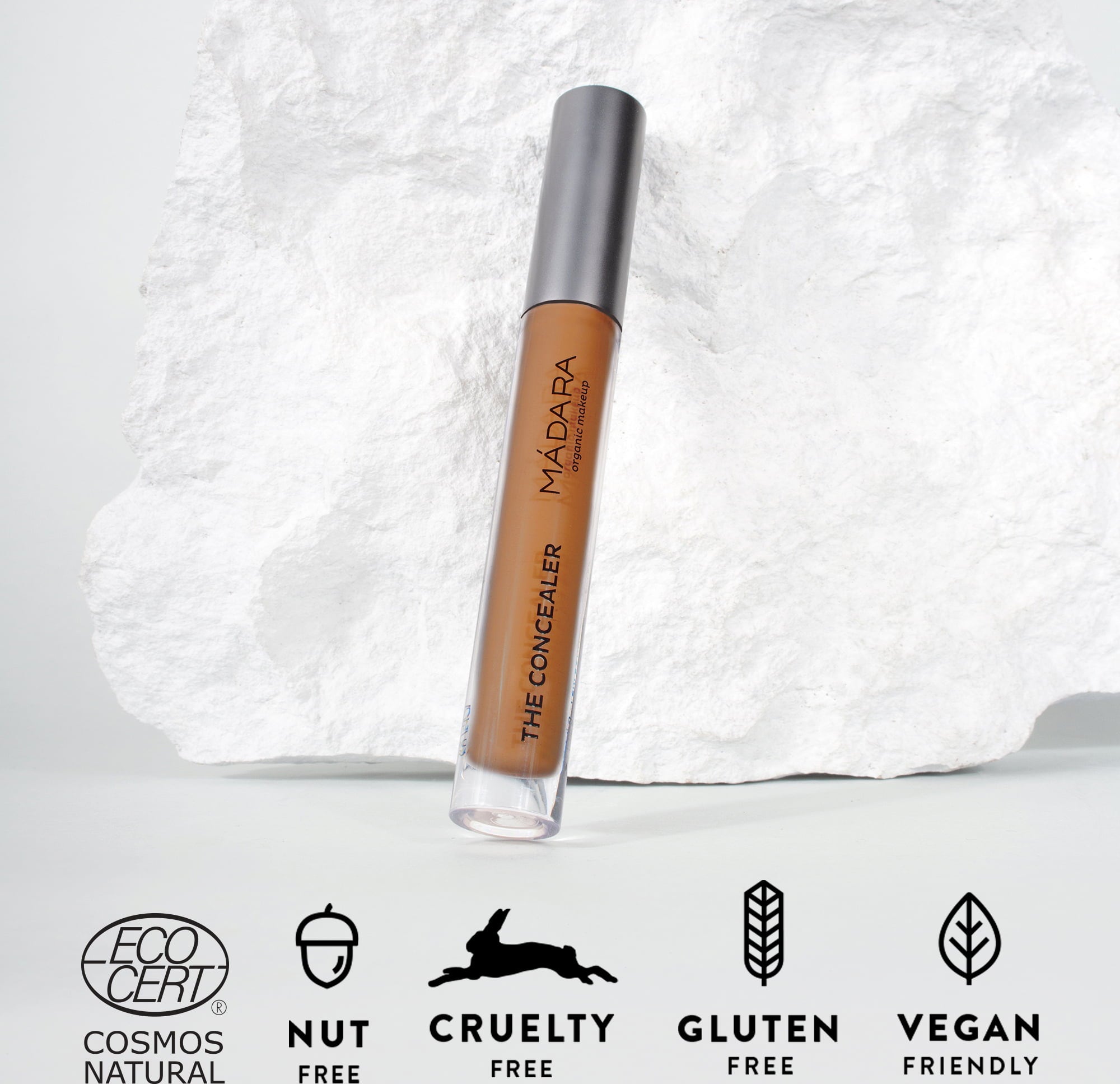 MÁDARA Organic Skincare The Concealer - 55 Hazelnut