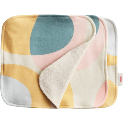 Imse Reusable Face Wipes - Pastel hoop