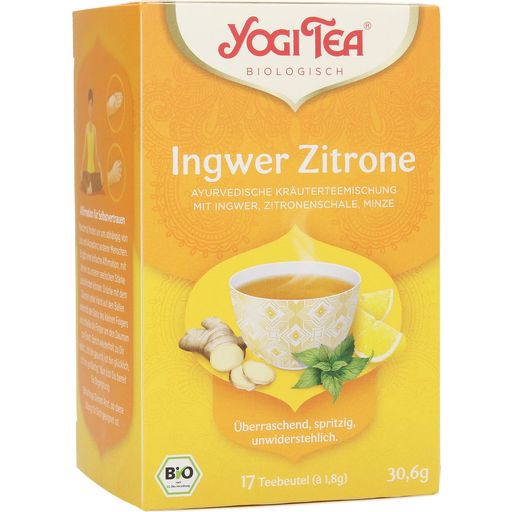 Yogi Tea Organski čaj od đumbira i limuna - 17 Vrećica