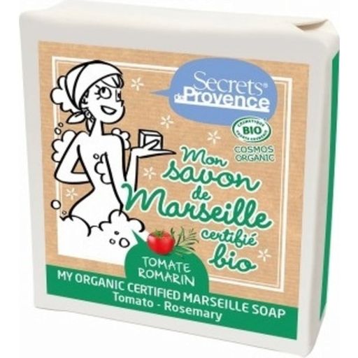 Secrets de Provence Tomato & Rosemary Marseille Soap - 100 g