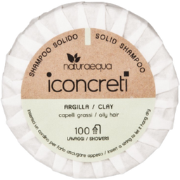 naturaequa I Concreti Shampoo Solido all'Argilla - 80 g