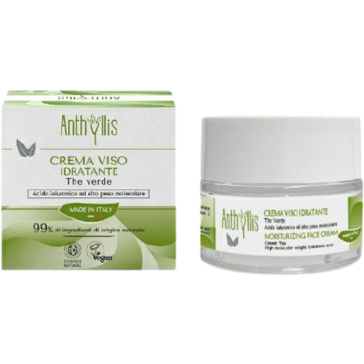 Anthyllis Green Tea Moisturising Face Cream - 50 ml
