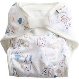 Vimse Couvre-Couche Taille Unique - White Teddy