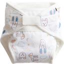 Vimse Uniwersalna pielucha tekstylna S - White Teddy