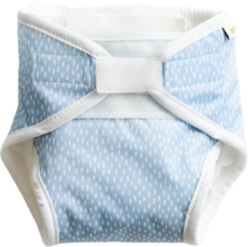 Pannolino Tutto-in-Uno in Tessuto Taglia S, Blue Sprinkle