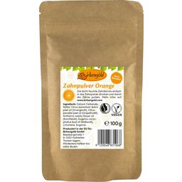 Birkengold Orange Tooth Powder - Refill Pack 100g