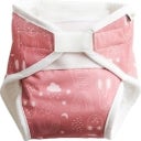 All-in-One Wasbare Luiers Newborn, Rusty Pink Teddy