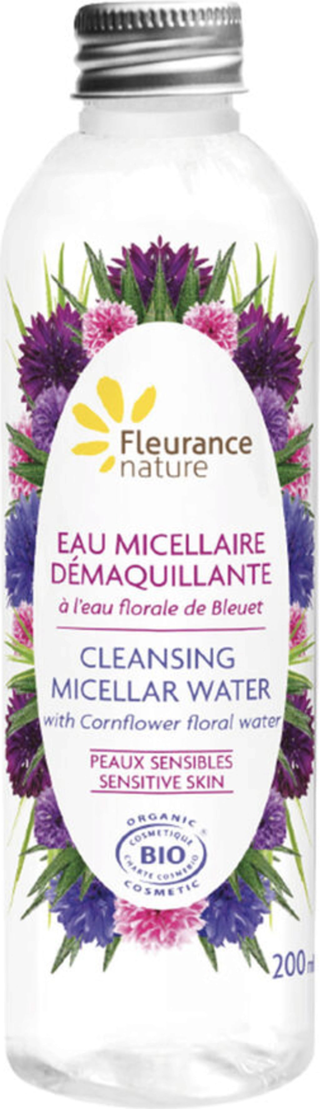 Fleurance Nature Cleansing Micellar Water with Cornflower - 200 ml