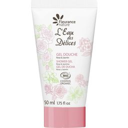 L'Eau des Délices Shower Gel Rose & Jasmin - 50 ml