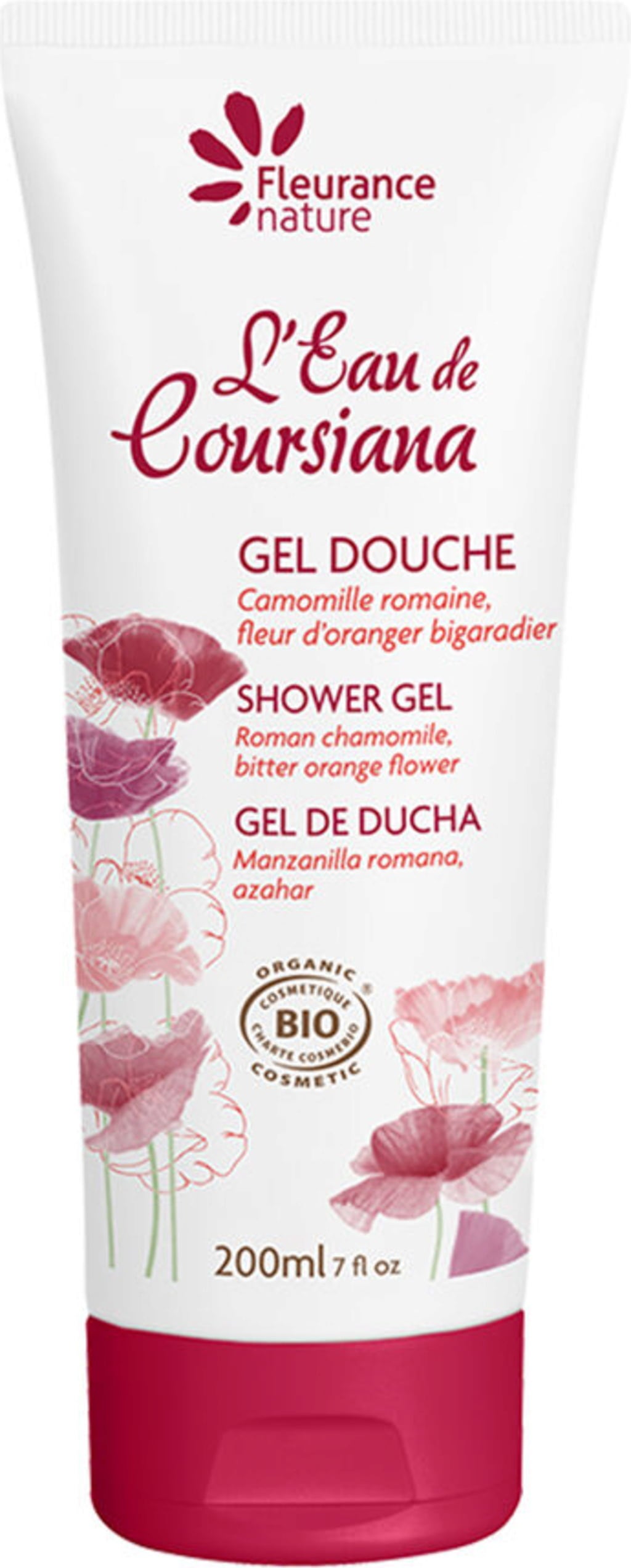 L'Eau de Coursiana Shower Gel Chamomile & Orange Flower - 200 ml
