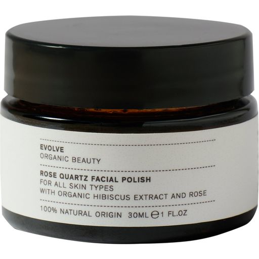 Evolve Organic Beauty Rose Quartz Facial Polish - 60 ml