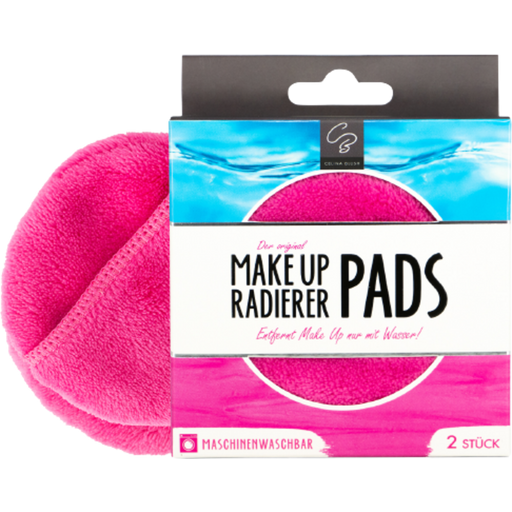MAKEUP RADIERER Eco-Edition Pads 2er Pack - Pink