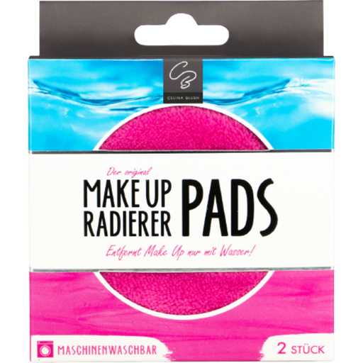 MAKE UP RADIERER Eco-Edition Pads 2er Pack - Розово  