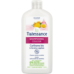 Natessance Color Shampoo Saflor & Keratin - 500 ml