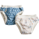 2 kpl:n pakkaus harjoitusvaippa Blue/Teddy, XL 11-14 kg