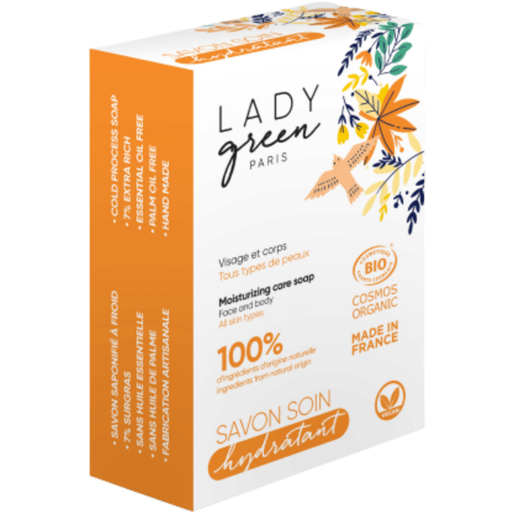 Lady Green Moisturizing ápoló szappan - 100 g