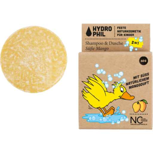 Shampoo e Gel Doccia Solido 2in1 al Mango - 60 g