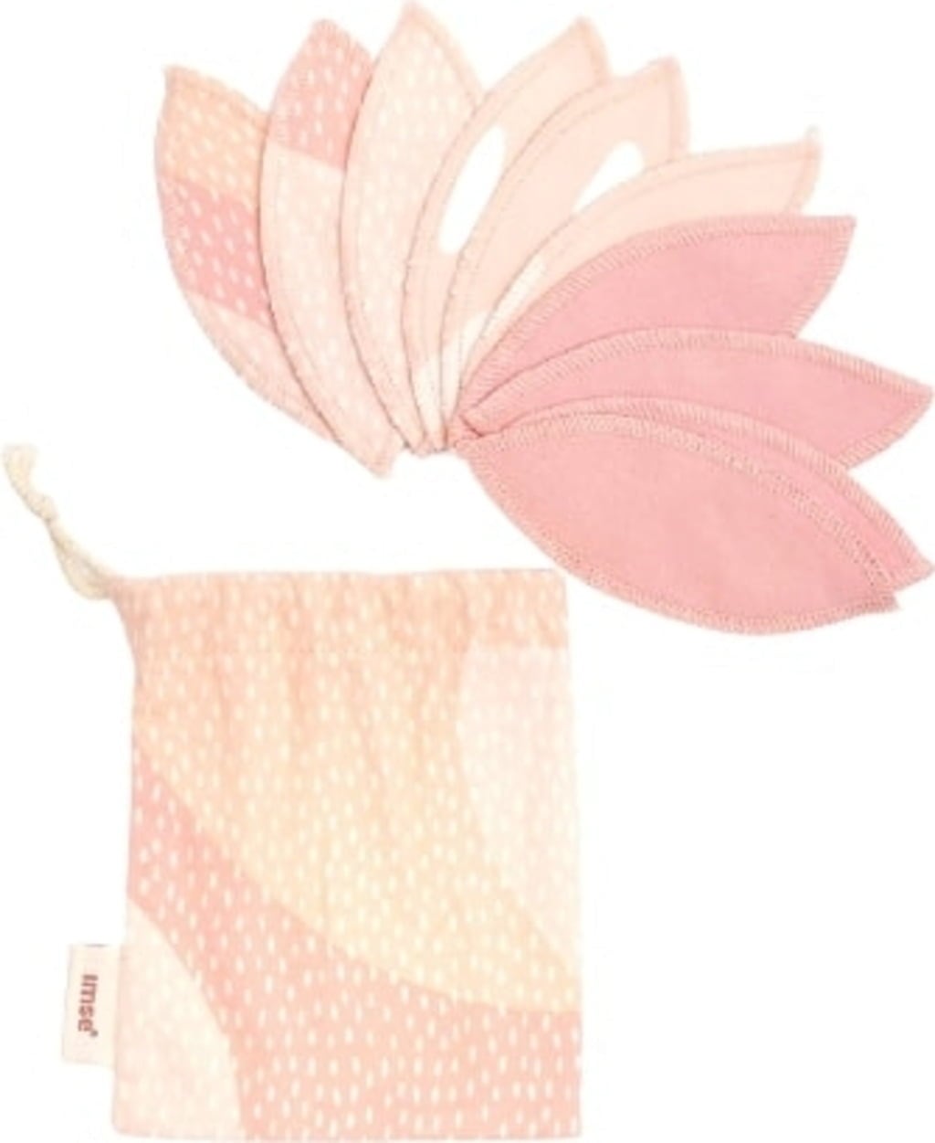 Labia Pads, Pink Sprinkle (10 stk)