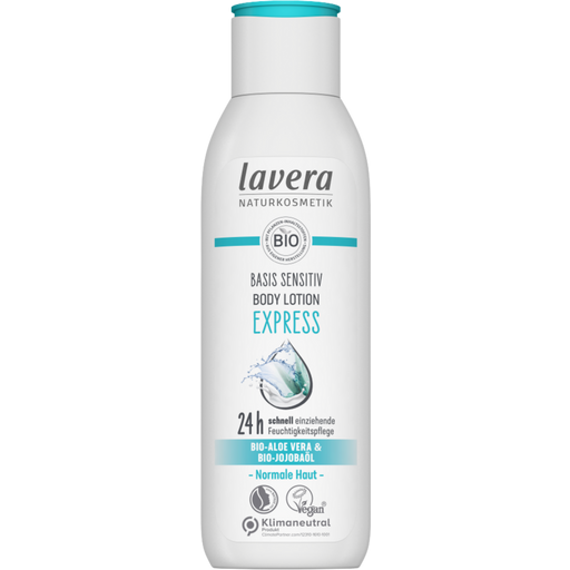 lavera Basis Sensitiv hydratační mléko Express - 250 ml
