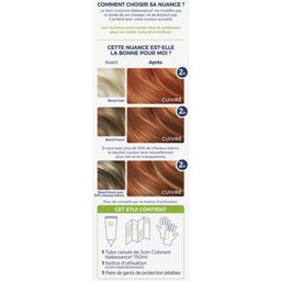 Natessance Color Cream Copper 7.4 barva na vlasy - 150 ml