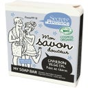 Secrets de Provence Mild Soap with Activated Charcoal - 100 g