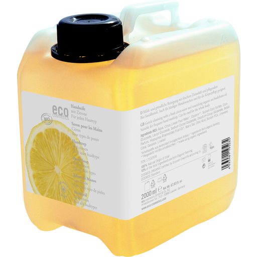 eco cosmetics Handtvål Citron - Refill 2 l