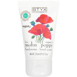 STYX Organic Poppy Hand Cream - 30 ml