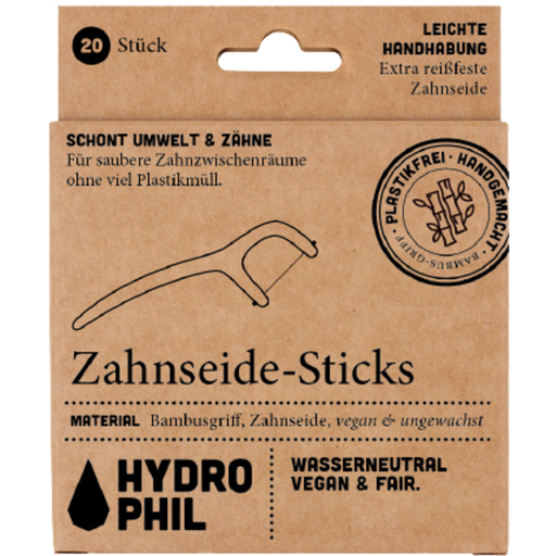 Hydrophil Zahnseide-Sticks - 20 Stk