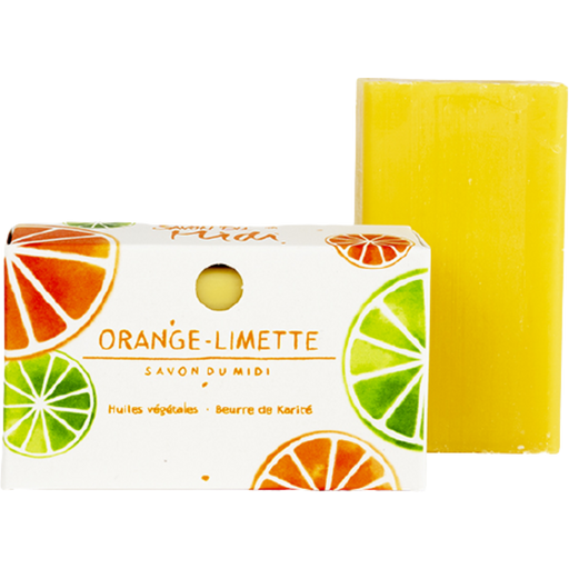 Savon du Midi Karitéseife Orange-Limette - 100 g