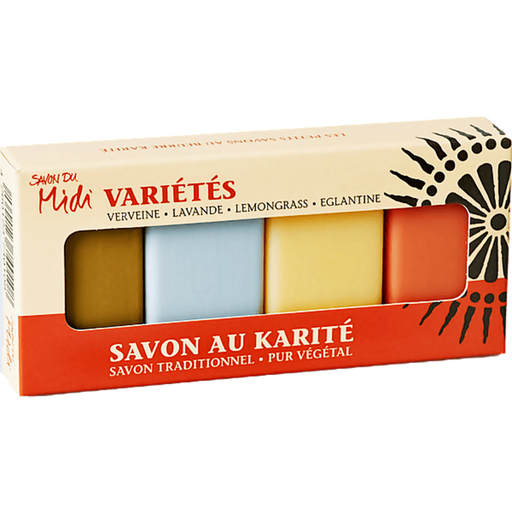 Savon du Midi Mini Soaps with Shea Butter - 1 set