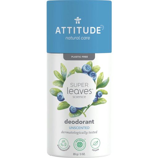 Attitude Super Leaves Deodorant Fragrance Free - 85 g