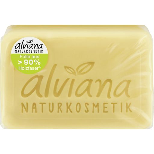 alviana Натурална козметика Сапун от растително масло Мляко и мед - 100 г