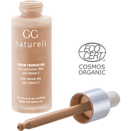 GG naturell Serum Foundation - 40 Hazelnut